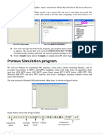 Proteus Simulation Program: FIG 1: PIC C Start Screen. FIG 2: The Body of Any Program. FIG 3: Compile Confirmation