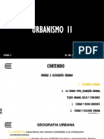 Semana 5 - Geografia Urbana