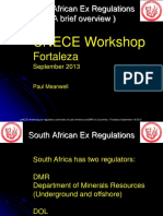 South African Ex Regulations (A Brief Overview) : UNECE Workshop