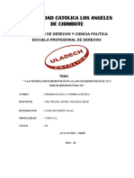 Las Teorías Biocriminológicas, Sociocriminológicas y Psicocriminológicas 1