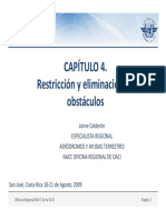 Capítulo 4. Restricción y Eliminación de Obstáculos