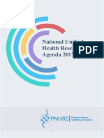 National Unified Health Research Agenda 2017-2022