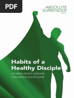 02 Habits of A Healthy Disciple