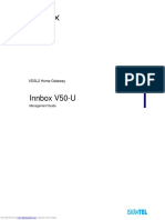 Innbox V50-U: VDSL2 Home Gateway