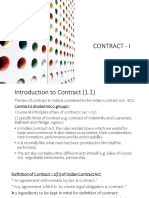 Contract - I