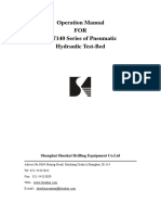 Operation Manual FOR SKT140 Series of Pneumatic Hydraulic Test-Bed