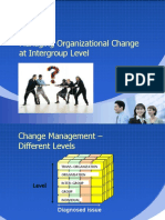 Managing Organizational Change at Intergroup Level