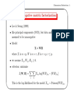 Non-Negative Matrix Factorization