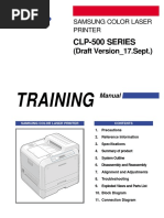 Samsung CLP 500 Series SVC Manual