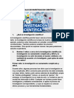 Que Es Investigación Científica Yami