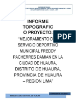 Informe Topografico