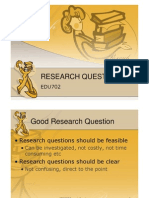 Research Questions