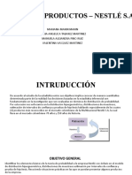 Consumo de Productos - Nestlé S