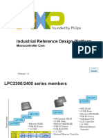 Industrial Reference Design Platform: Microcontroller Core