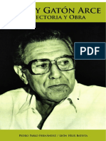 Libro Freddy Gaton Arce Trayectoria y Obra