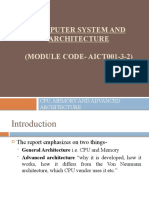 Computer System and Architecture