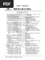 Kuis 1 - Bab Biologi Sel Bimbingan Alumni UI