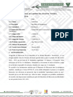 Informe Final de Labores Del Docente Tutor 20-21. Patrick C