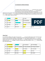 Cloze TEST 2