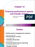 Financial Performance Reports and Transfer Pricing: Langfield-Smith, Thorne, Smith, Hilton Management Accounting, 7e