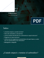 Carbonífero y Pérmico Del Paleozoico