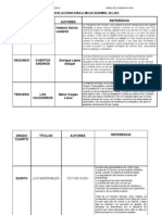 Plan Lector Dicembre 2011