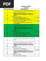 Asientos Contables Cuentas 40 y 41