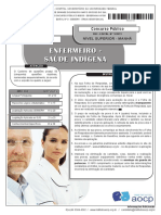 Instituto Aocp 2014 Ufgd Enfermeiro Saude Indigena Prova