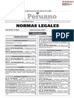 Normas Legales: Umario