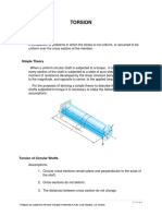 Torsion: Torsion - Introduction To Problems in Which The Stress Is Not Uniform, or Assumed To Be