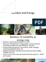 INBAR - Bamboo and Energy Possibilities