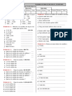 Chap 1 - Ex 01 - Ecriture Et Lecture de Nombres Entiers - CORRIGE