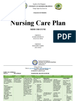 Nursing Care Plan: MDH Ob/Gyne