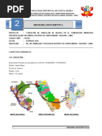 Memoria Descriptiva Cementerio