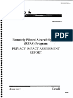 RCMP Drone Privacy Impact Assessment