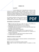 Normas APA para Trabajos Universitarios