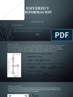 Esfuerzo y Deformacion - Exposicion 18-09-2021