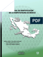 Manual de Identificación de La Herpetofauna de Mexico - Jun-2021