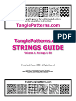 Tanglepatterns Strings Guide Volume 1