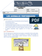 Los Animales Vertebrados