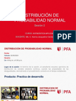 SESION 2. Distribución Normal PFA