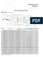 Lineshaft Turbine Bowl Assembly Data