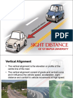 Ce 121 - Lec5 - Stopping Sight Distances