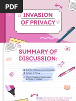 Invasion of Privacy