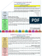 Actividades Semana 7, 2do Año