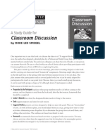 Classroom Discussion: A Study Guide For