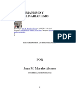 Bolivarianismo y Antibolivarianismo