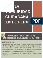 La Inseguridad Ciudadana 2