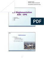 1.3 Règlementation AIR OPS