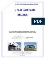 Type Test Certificate: 18 November, 2016 Daniel Kassner, Compliance Department Date